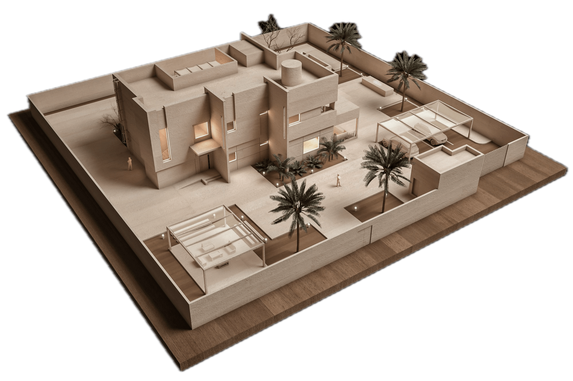 Al Sweihan Villas - Modern - Physical Model